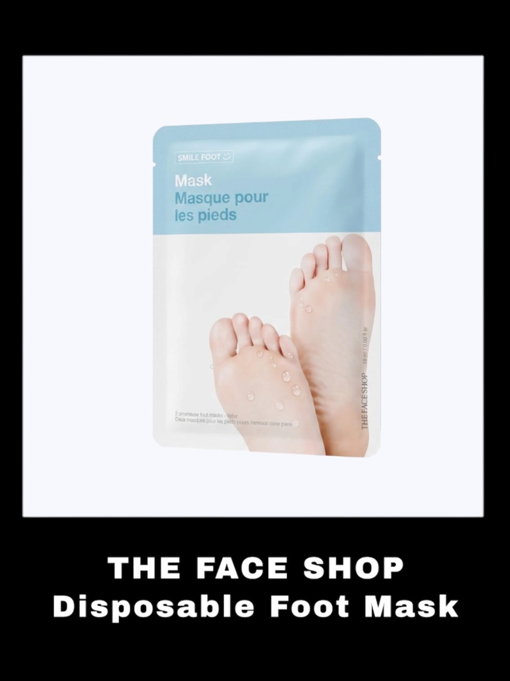 THE FACE SHOP Disposable Foot Mask
